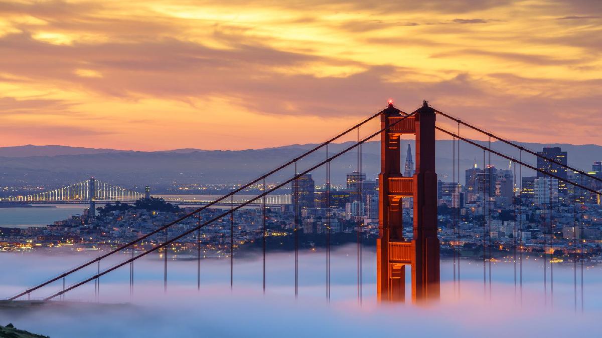 NAPFÉNYES KALIFORNIA Amerikai Egyesült Államok (USA usa városok napsütéses órák száma