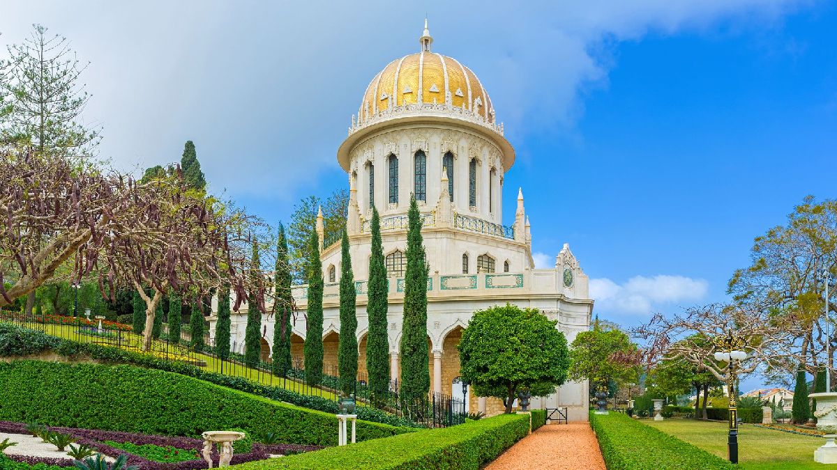 Haifa - Bahai kert