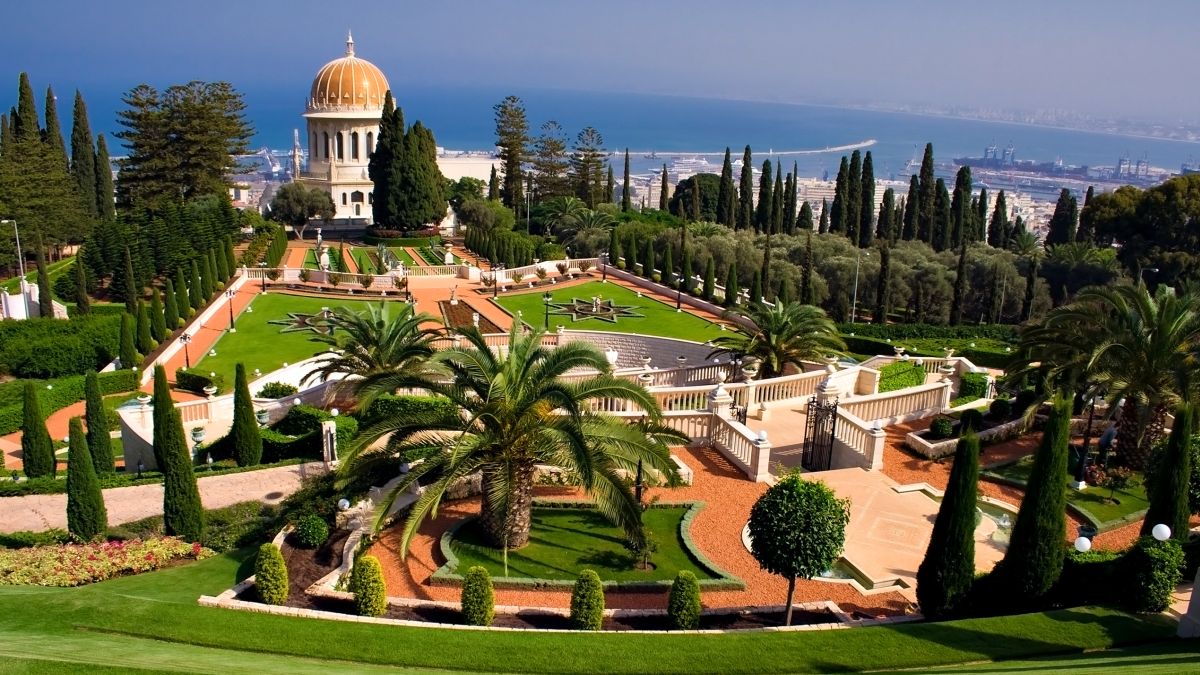 Haifa - Bahai kert