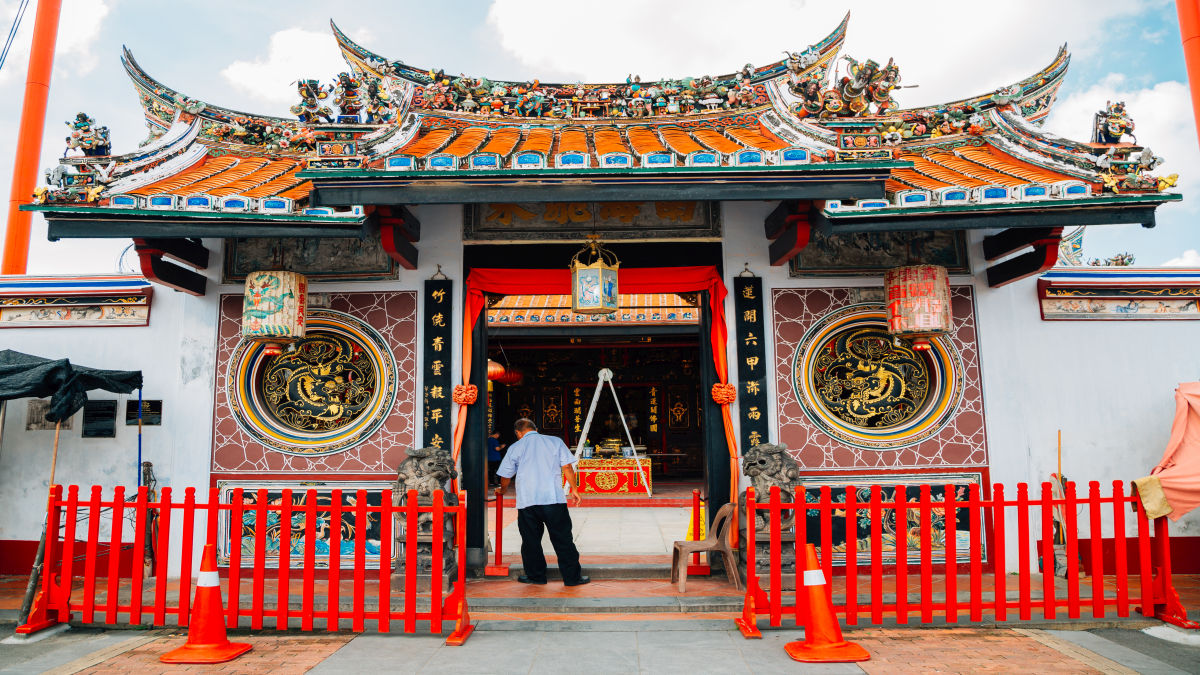 Thian Hock Keng templom 