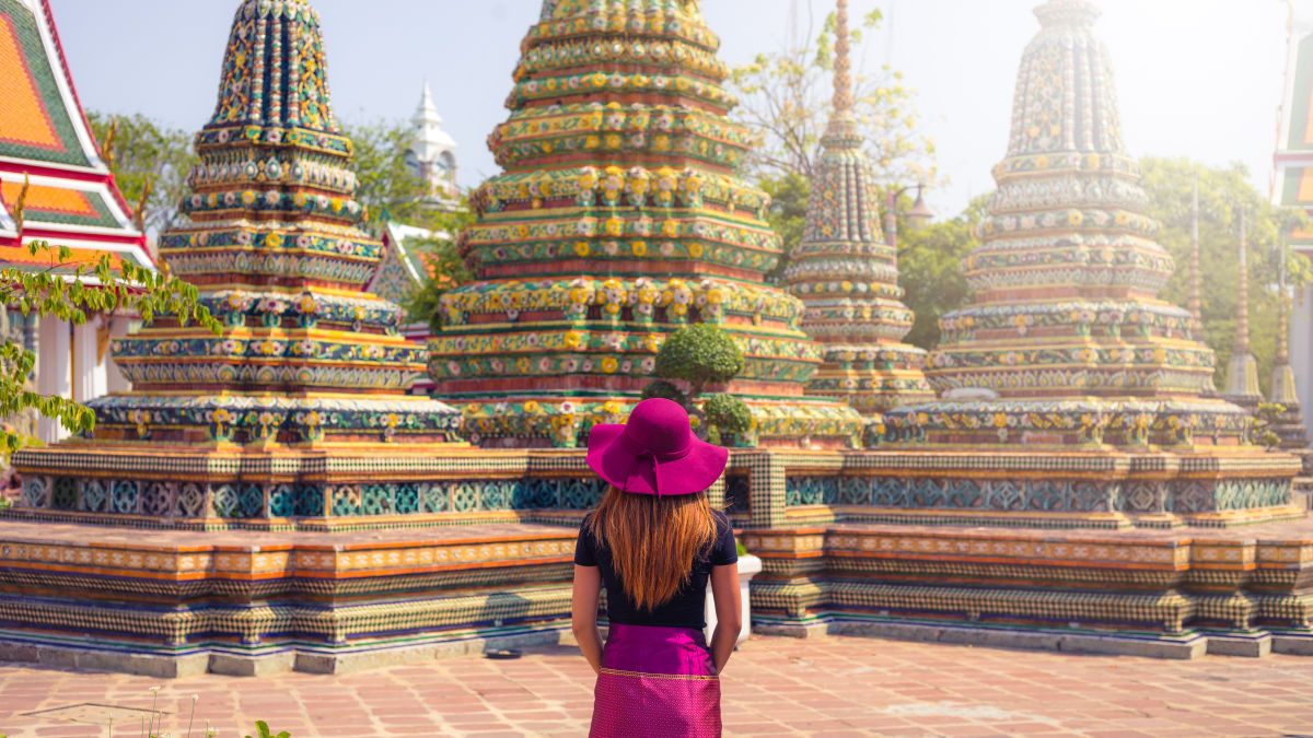 Fekvő Buddha templomok