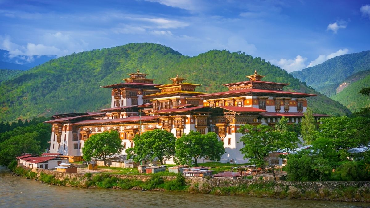 Punakha dzong erőd 