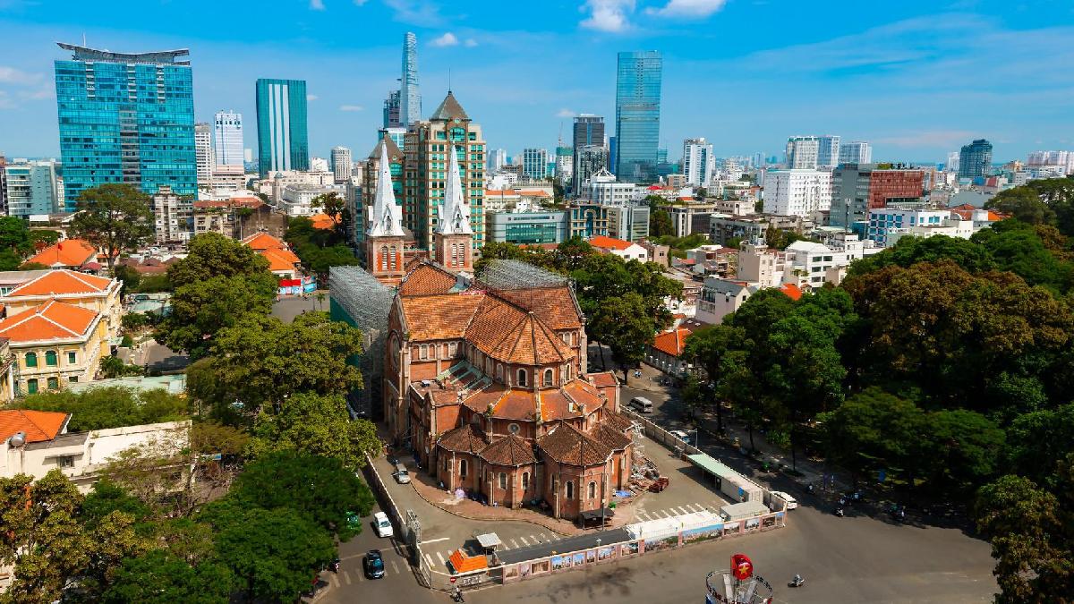 Ho Si Minh-város - Notre Dame 