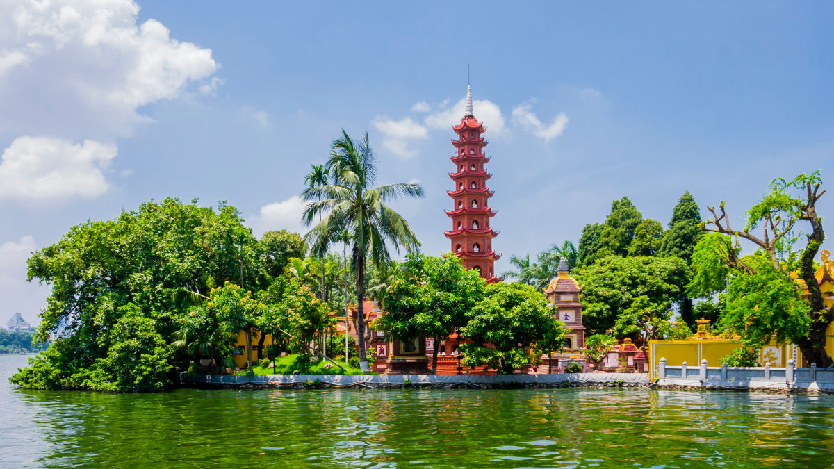 Hanoi - Tran Quoc pagoda