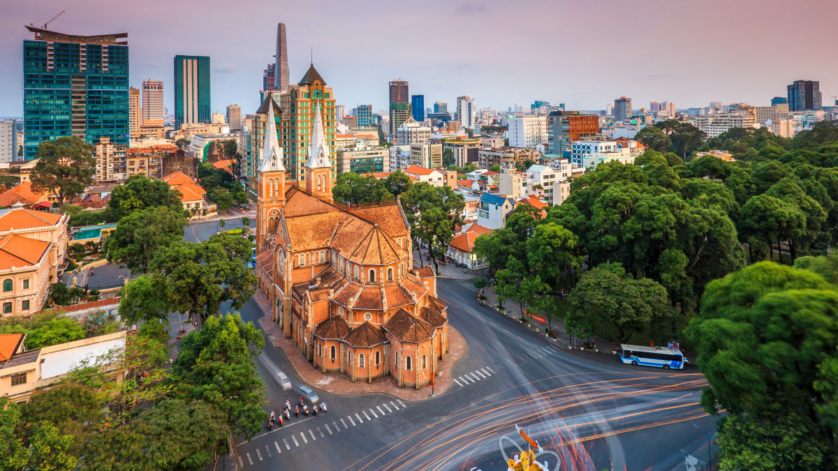 Ho Si Minh-város - Notre Dame