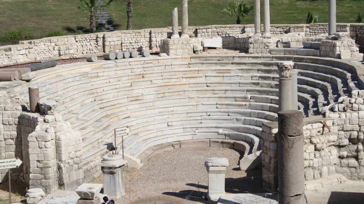 Alexandria – római amfiteátrum