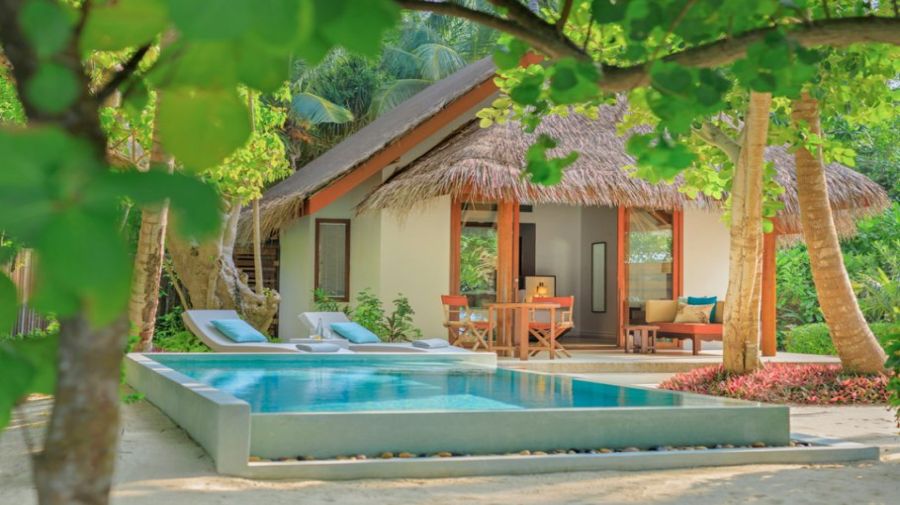 Deluxe villa medencével