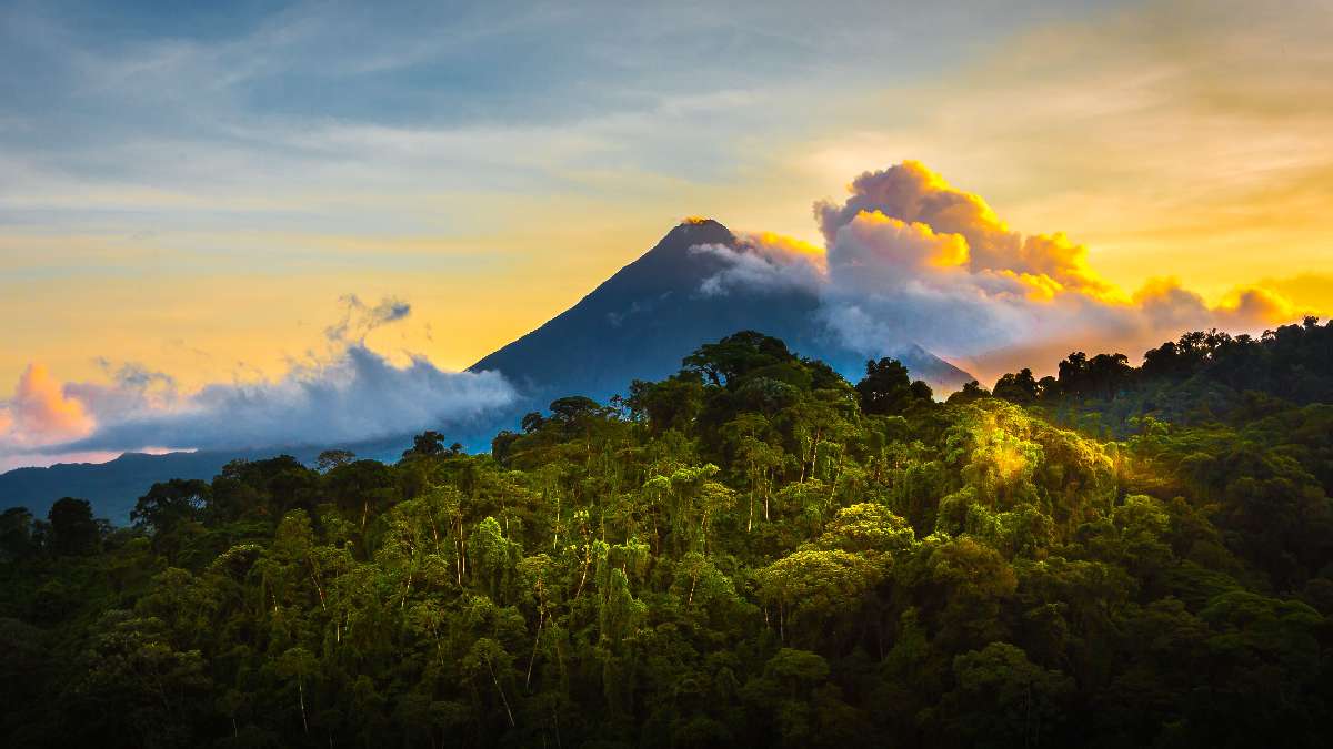Arenal vulkán