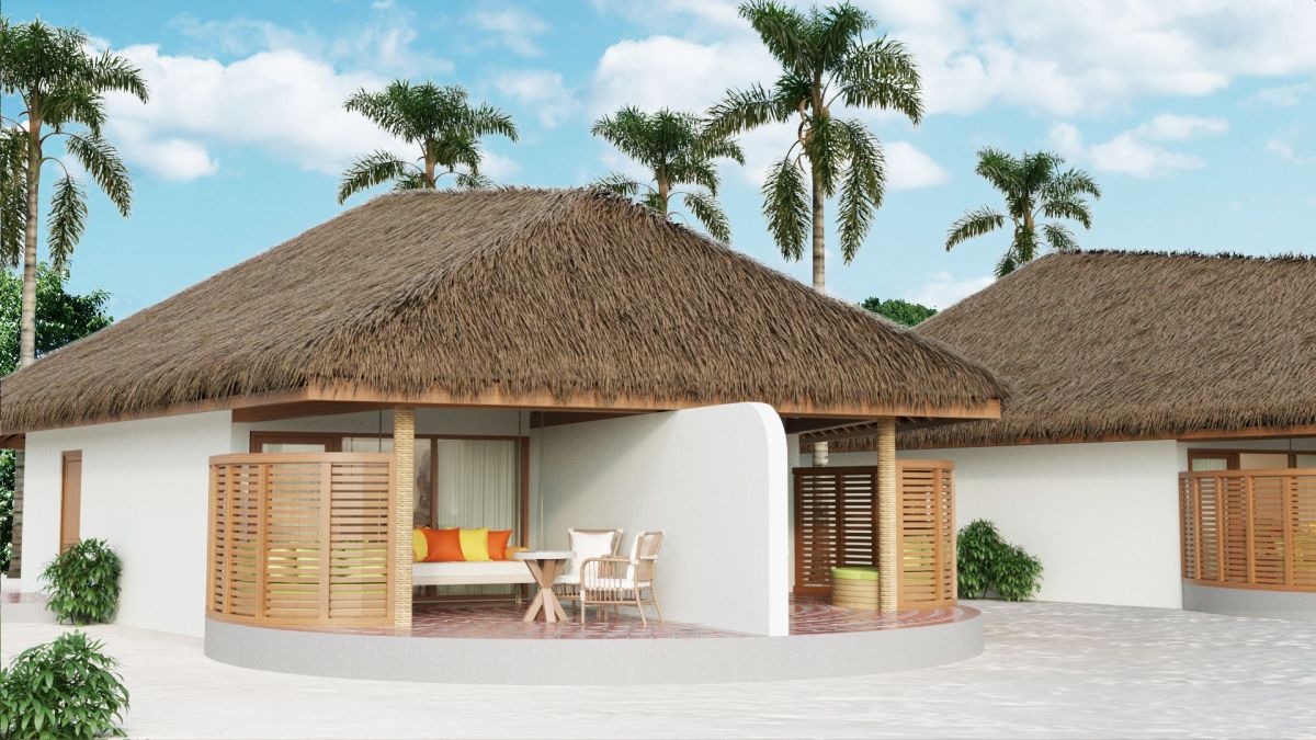 Beach lakosztály medencével