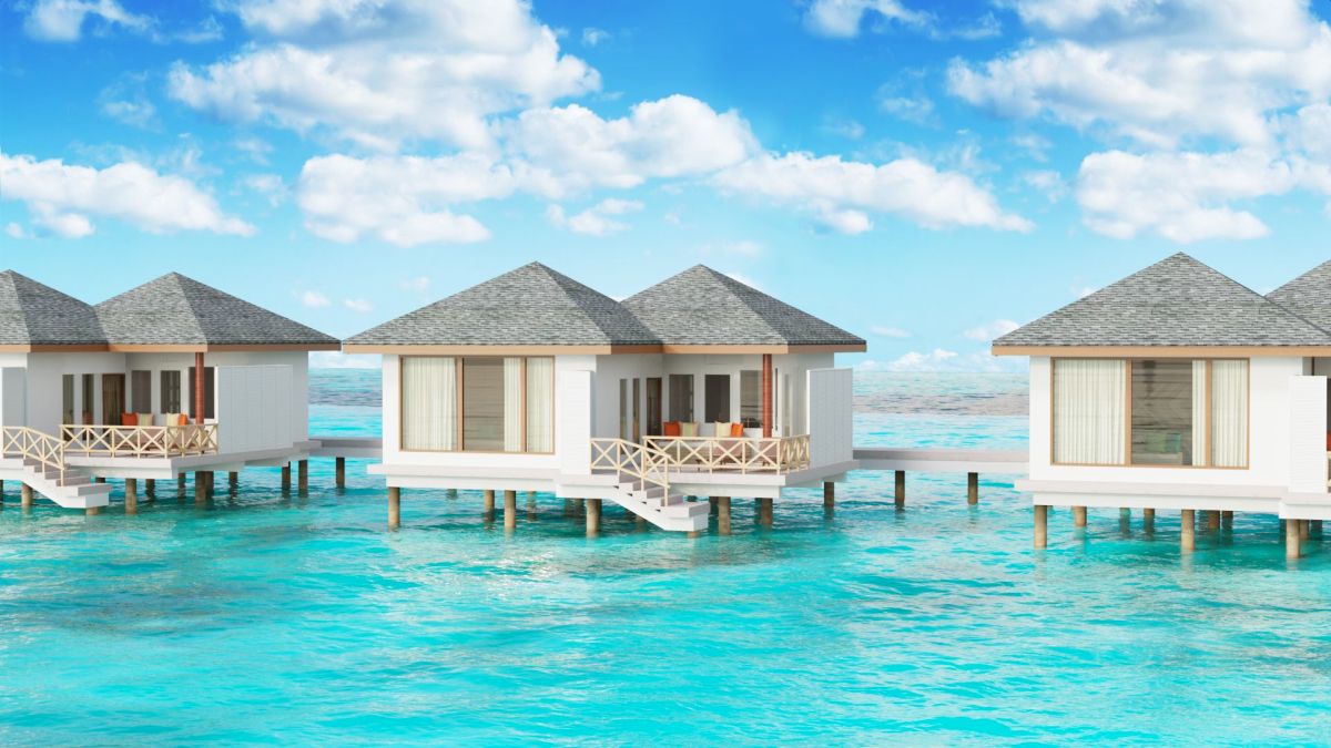 Víz feletti bungaló