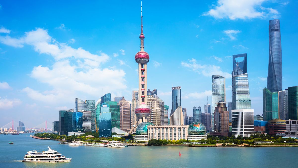 Sanghaj - Pudong negyed