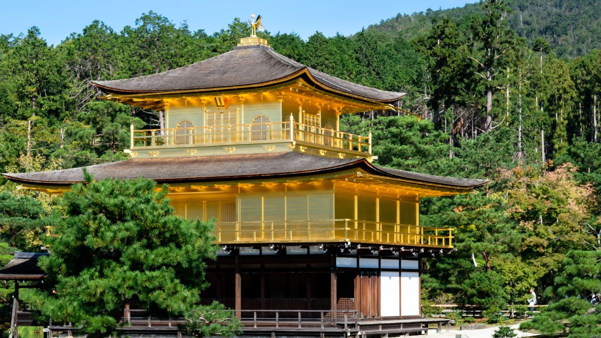 Kiotó - Kinkakuji (Aranytemplo