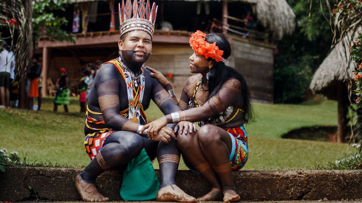 Embera indián közösség