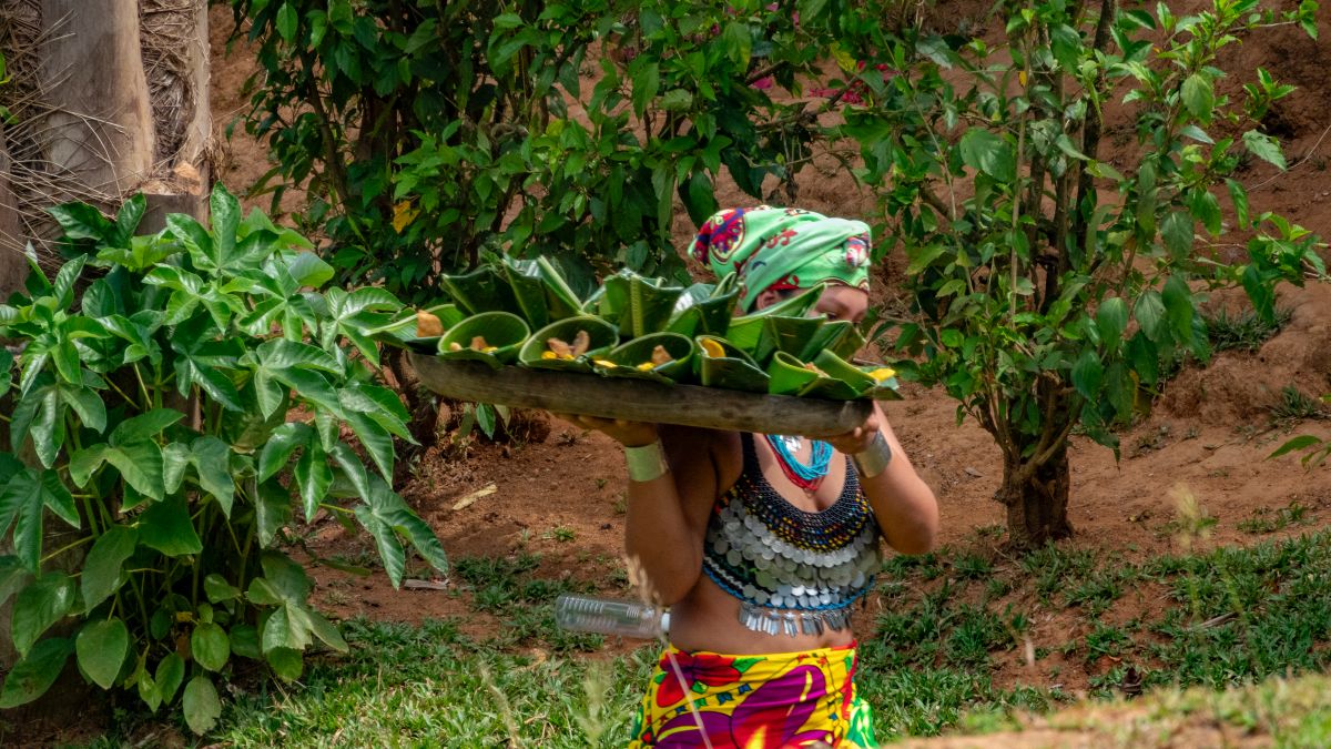 Embera indián közösség