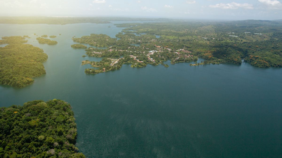 Panama-csatorna környéke