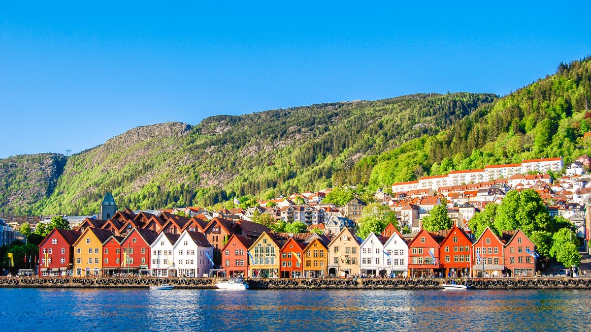 Bergen, Bryggen-negyed