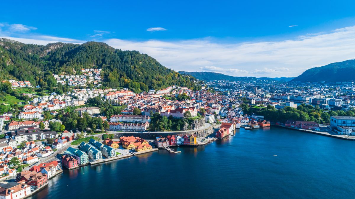  Bergen, Bryggen-negyed
