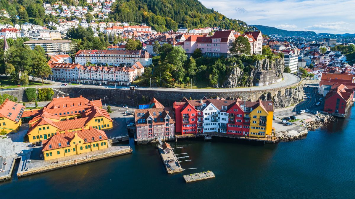  Bergen, Bryggen-negyed