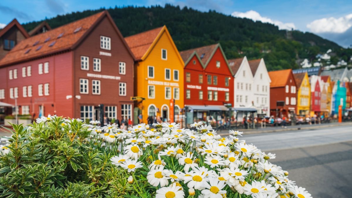 Bergen, Bryggen-negyed