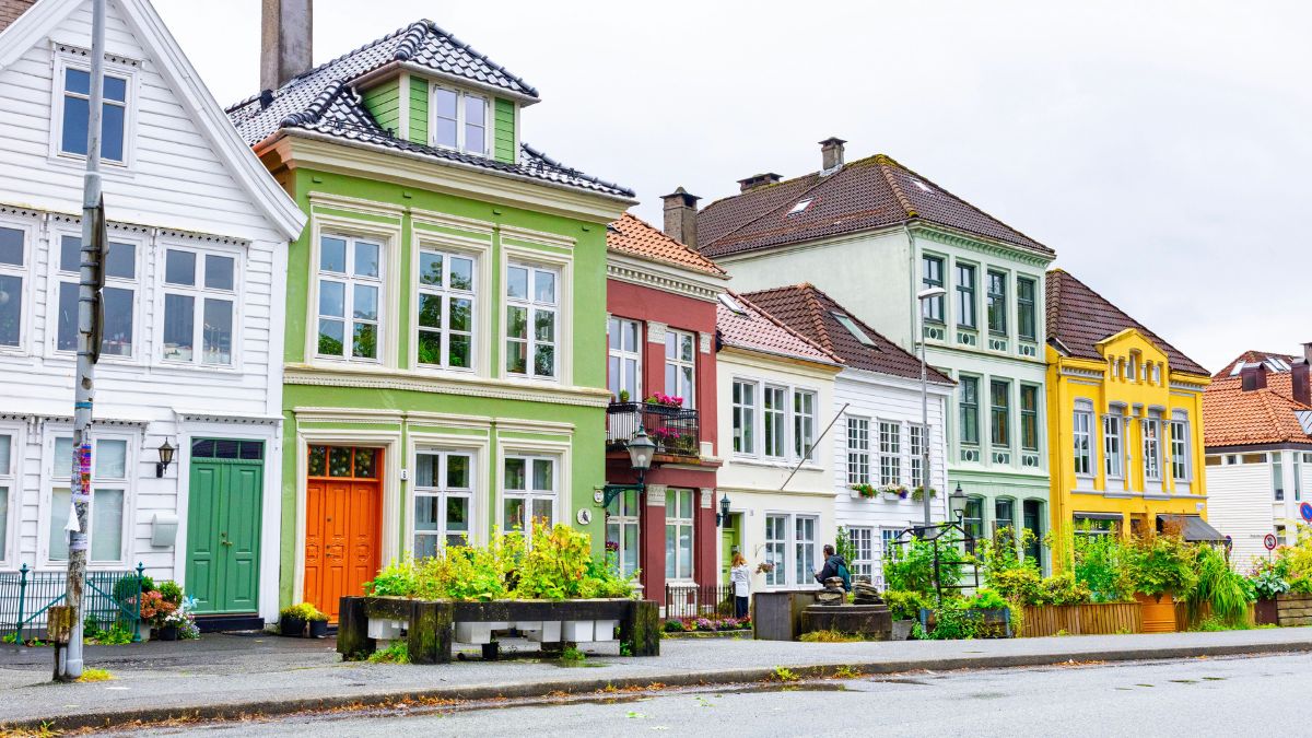  Bergen, Bryggen-negyed