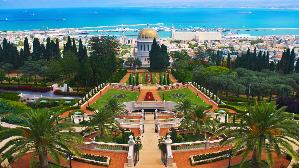 Haifa - Bahai kert