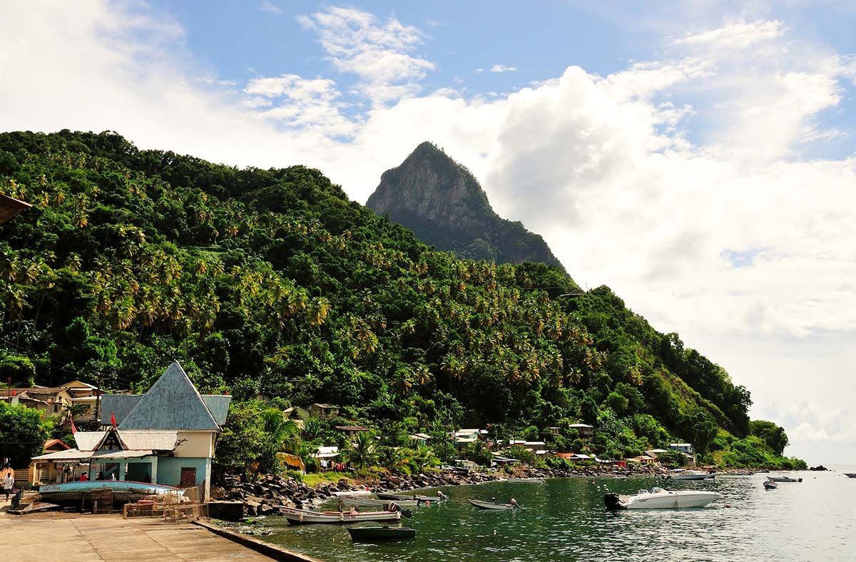 Karib-tengeri kalandozások - Royal Princess hajóút - St. Lucia Soulfriere - OTP Travel