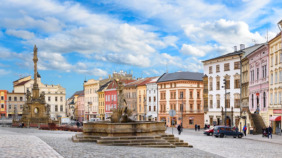 Csehország | Olmütz | főtér - OTP Travel Utazási Iroda