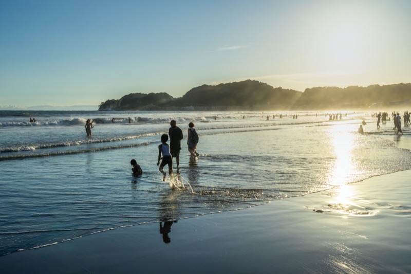 Japán, Kamakura, Yuigahama strand - OTP Travel Utazási Iroda