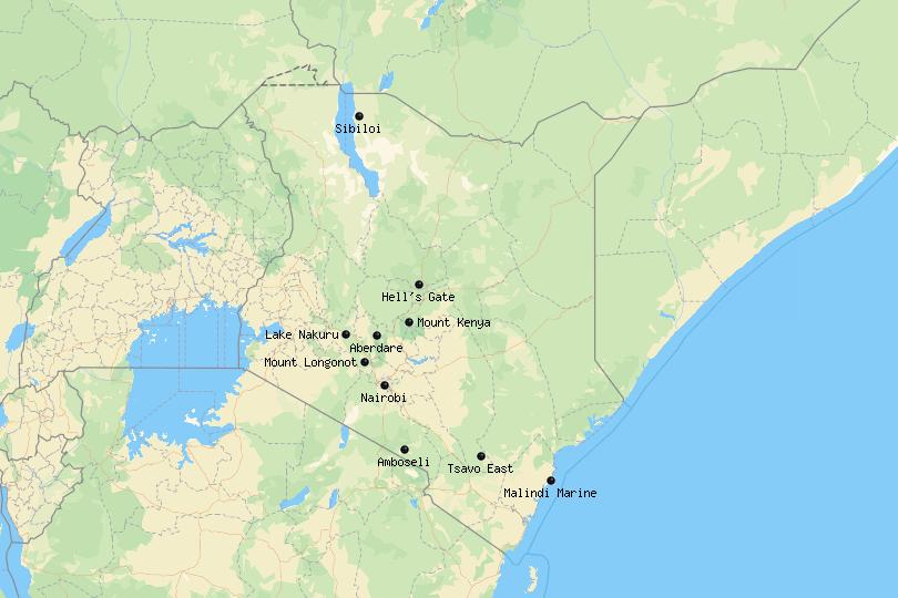 Kenya nemzeti parkjai | OTP TRAVEL Utazási Iroda