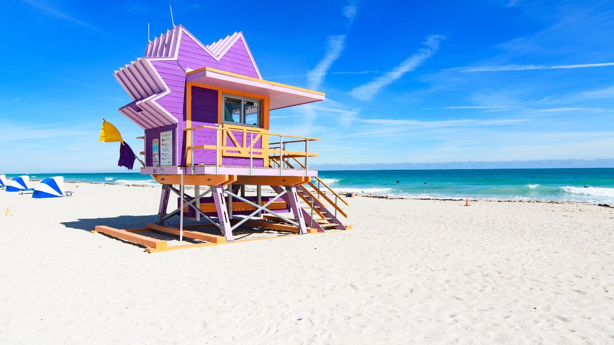 Miami Beach ikonikus „Baywatch” tornyai - OTP Travel Utazási Iroda
