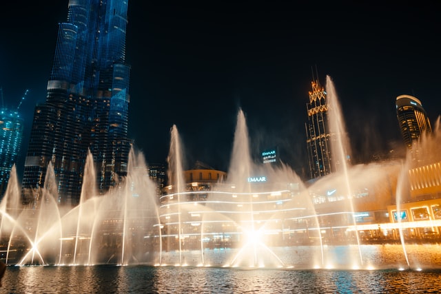 Dubai: luxus és kalandok, szökőkút - OTP Travel Utazási Iroda