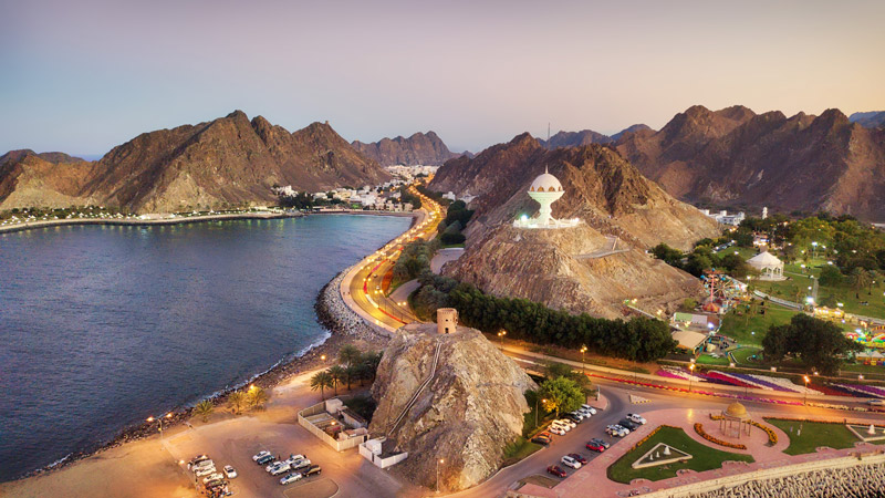 Omán - Maszkat - Muscat - Lélegzetelállító túraútvonalak