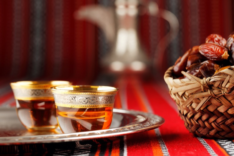Omán - Maszkat - Muscat - kávé és datolya