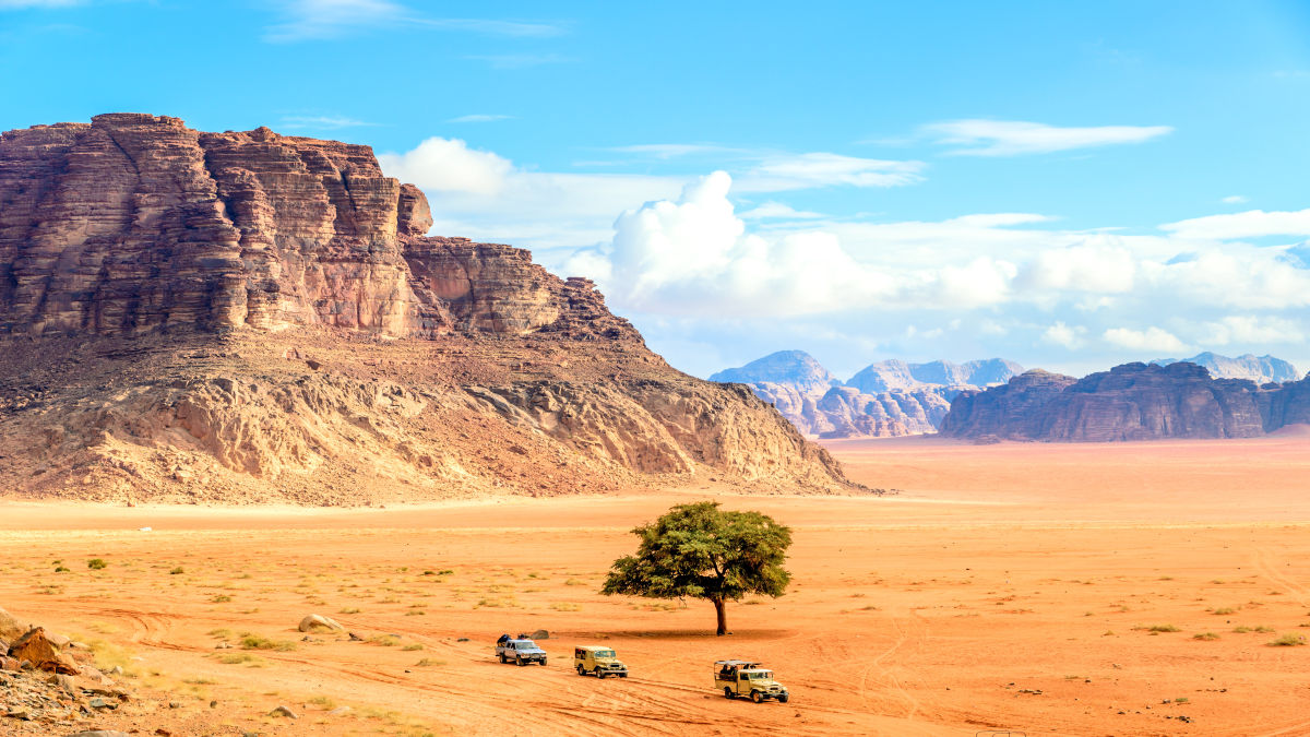 Jordánia marsbéli tája, a Wadi Rum - OTP Travel Utazási Iroda