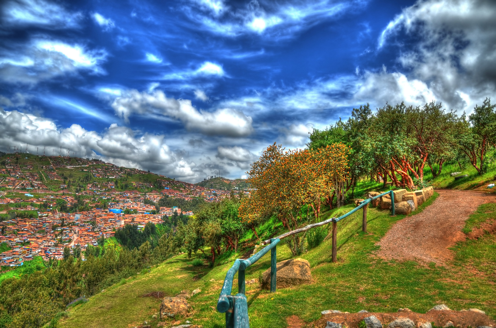 Peru, Cuzco látkép