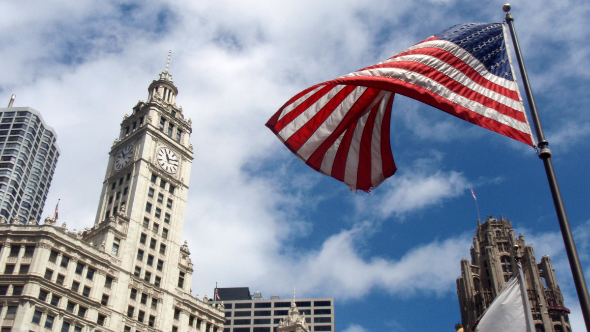 Chicago Wrigley building városlátogatás - OTP Travel Utazási iroda